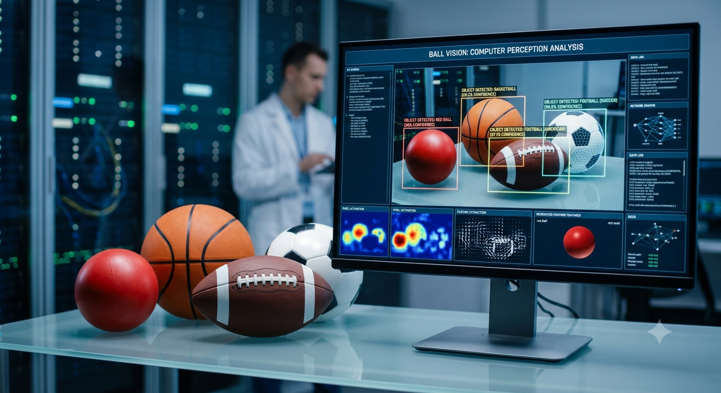4 Balls image rendered by Google's Gemini